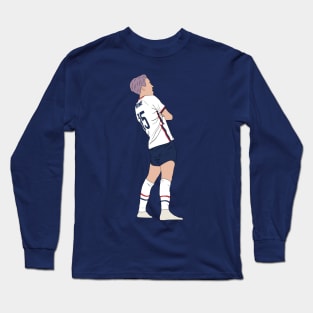 Megan Rapinoe USA Penalty Shootout Stance Tokyo Long Sleeve T-Shirt